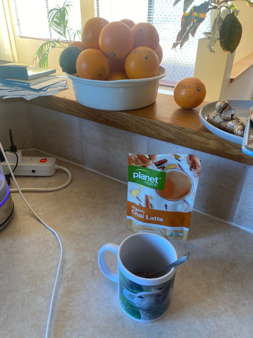 Customer photo review of Chai Latte Powder 100g - Certified Organic