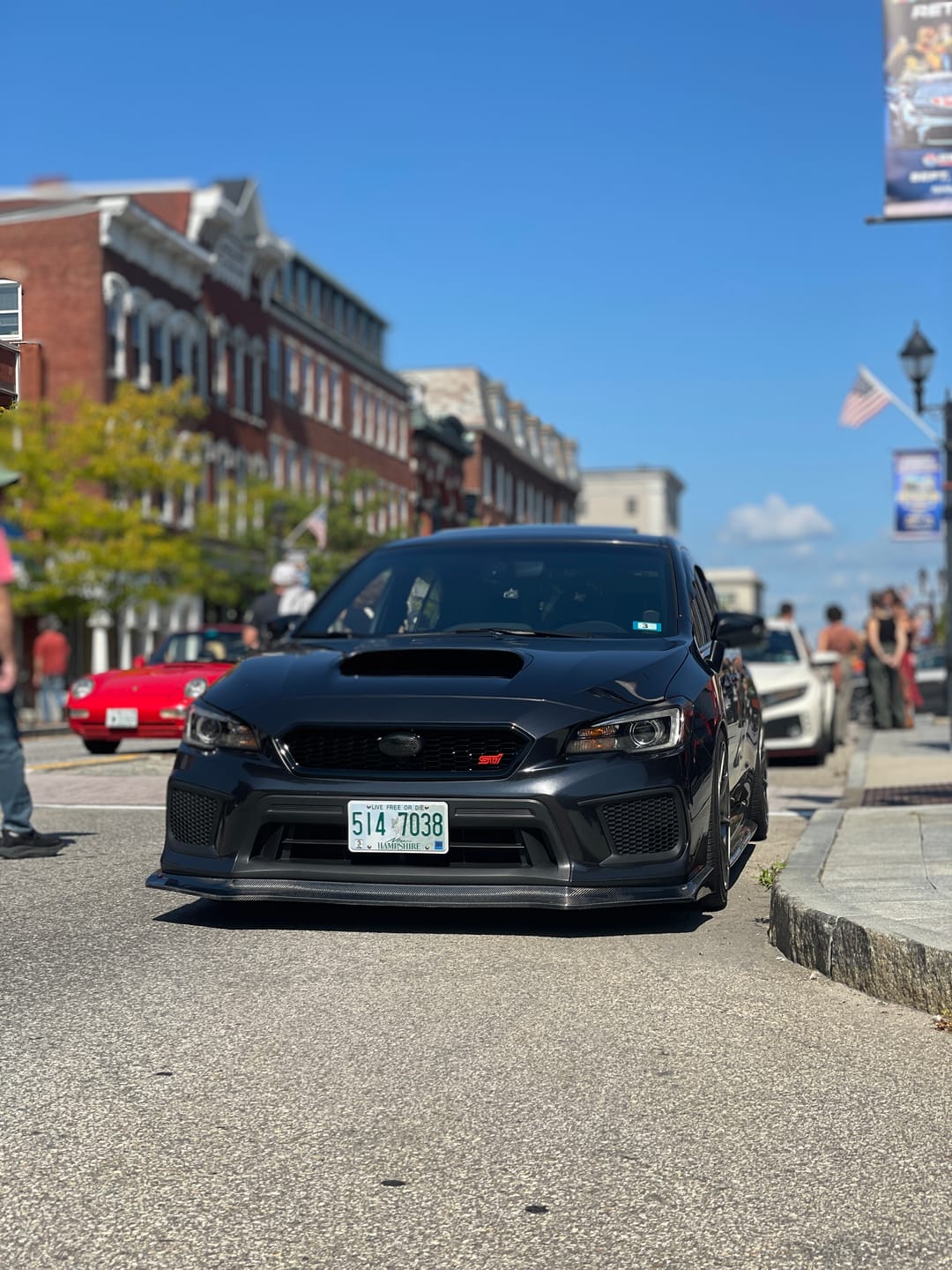 Customer photo review of 2018-21 Subaru WRX / STi CS Front Splitter Lip Ground Effect