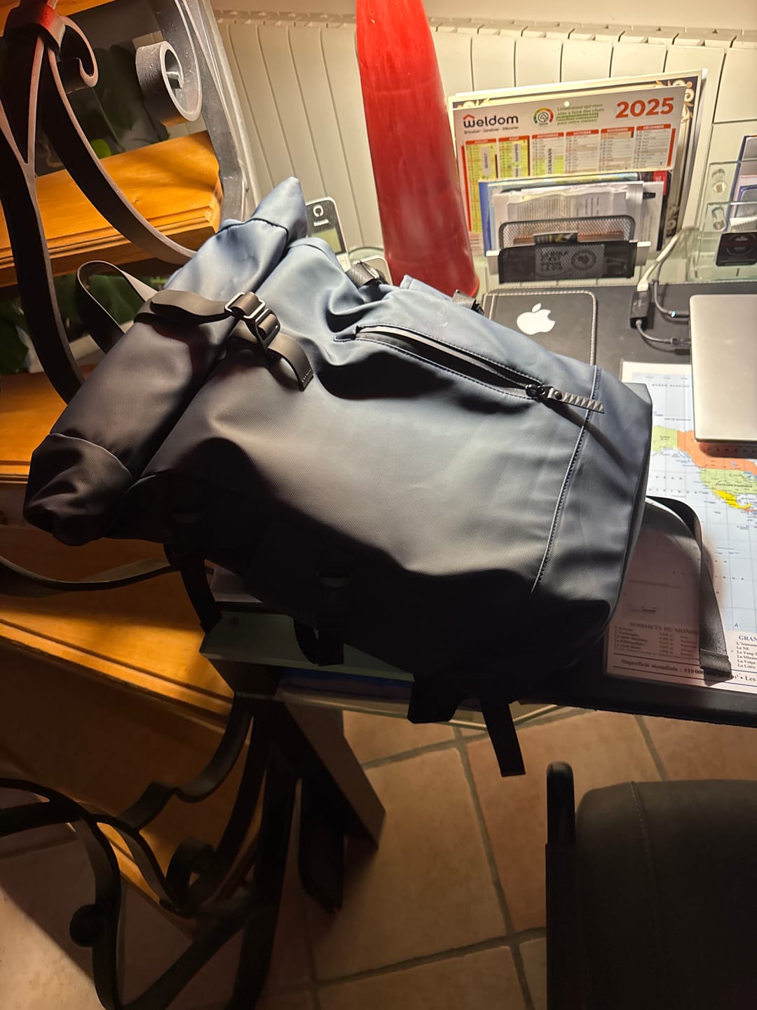 Customer photo review of Sac à Dos Roll Top Imperméable