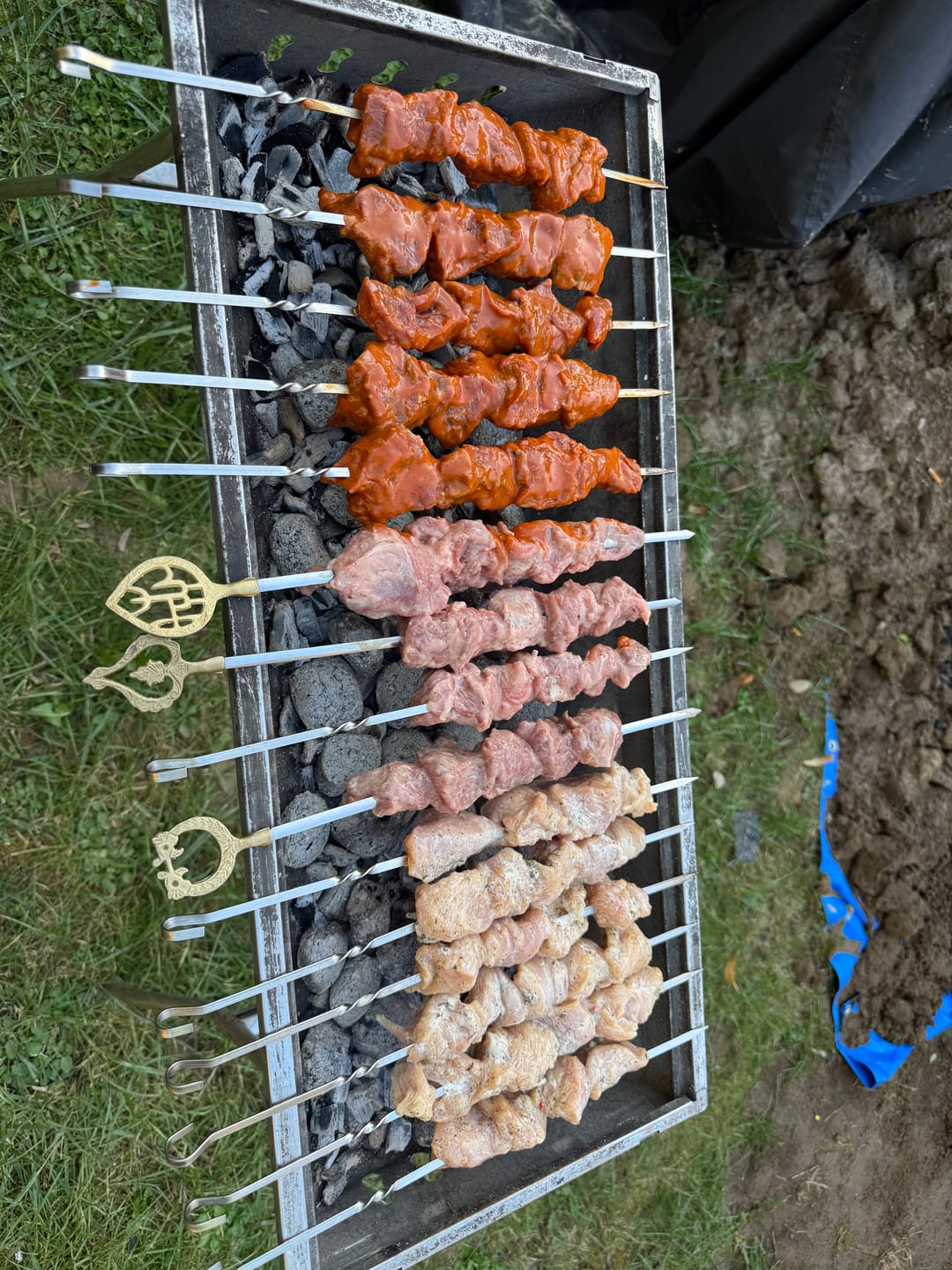 Customer photo review of Lamm-Schaschlik-Original – zart mariniert aus der Lammkeule | mySchaschlik