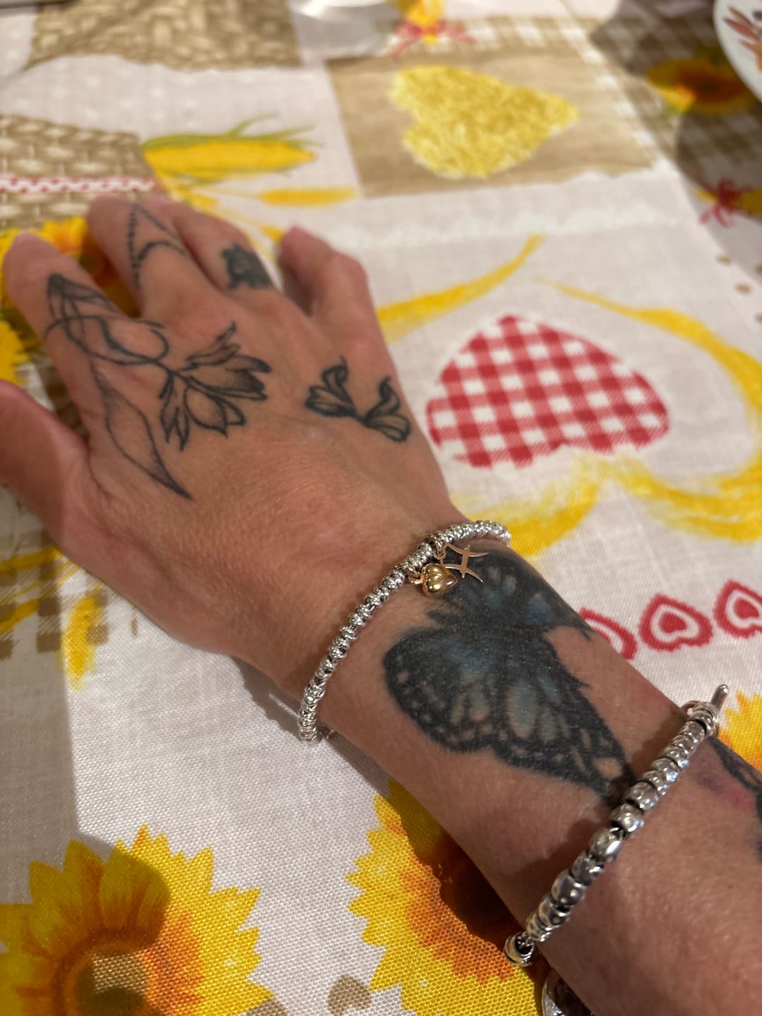 Customer photo review of CREA IL TUO BRACCIALE GRANELLI MAXI - charms oro