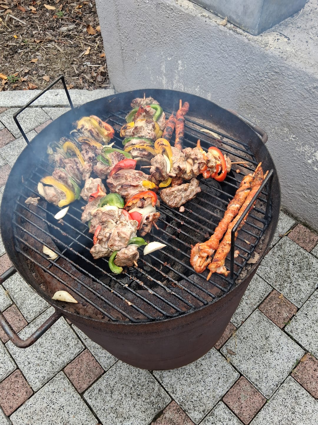 Customer photo review of Schweine-Schaschlik Knoblauch-Pfeffer – würzig & traditionell | mySchaschlik