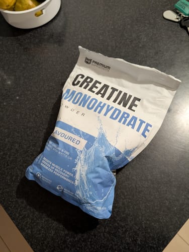 Customer photo review of Micronised Creatine Monohydrate