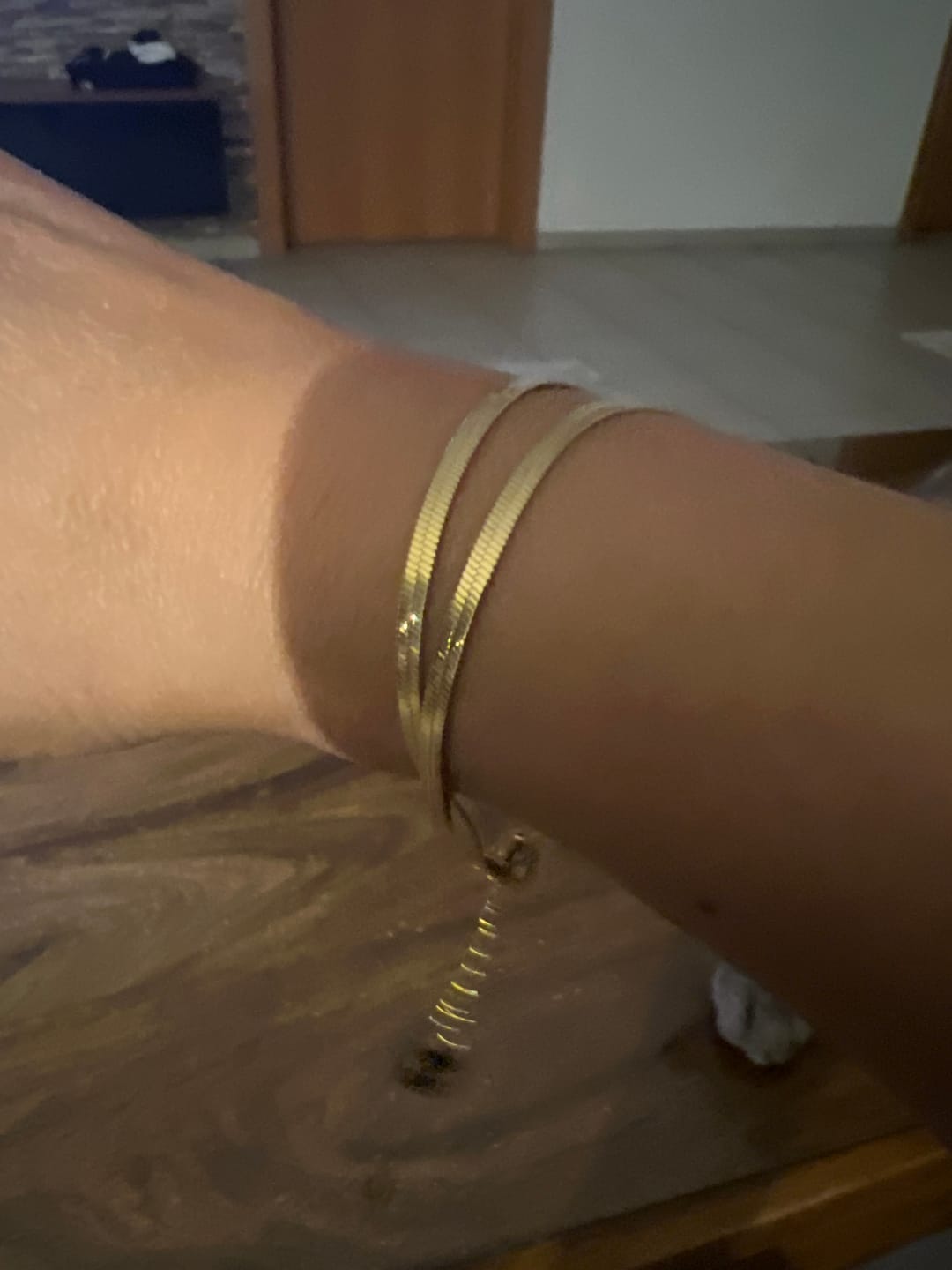 Customer photo review of Lily Double Bracelet