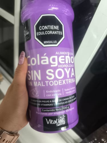 Customer photo review of Batido Colágeno Vainilla 700 g