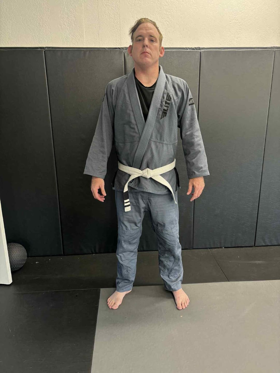 Customer photo review of Core Gray Brazilian Jiu Jitsu Mens BJJ Gi