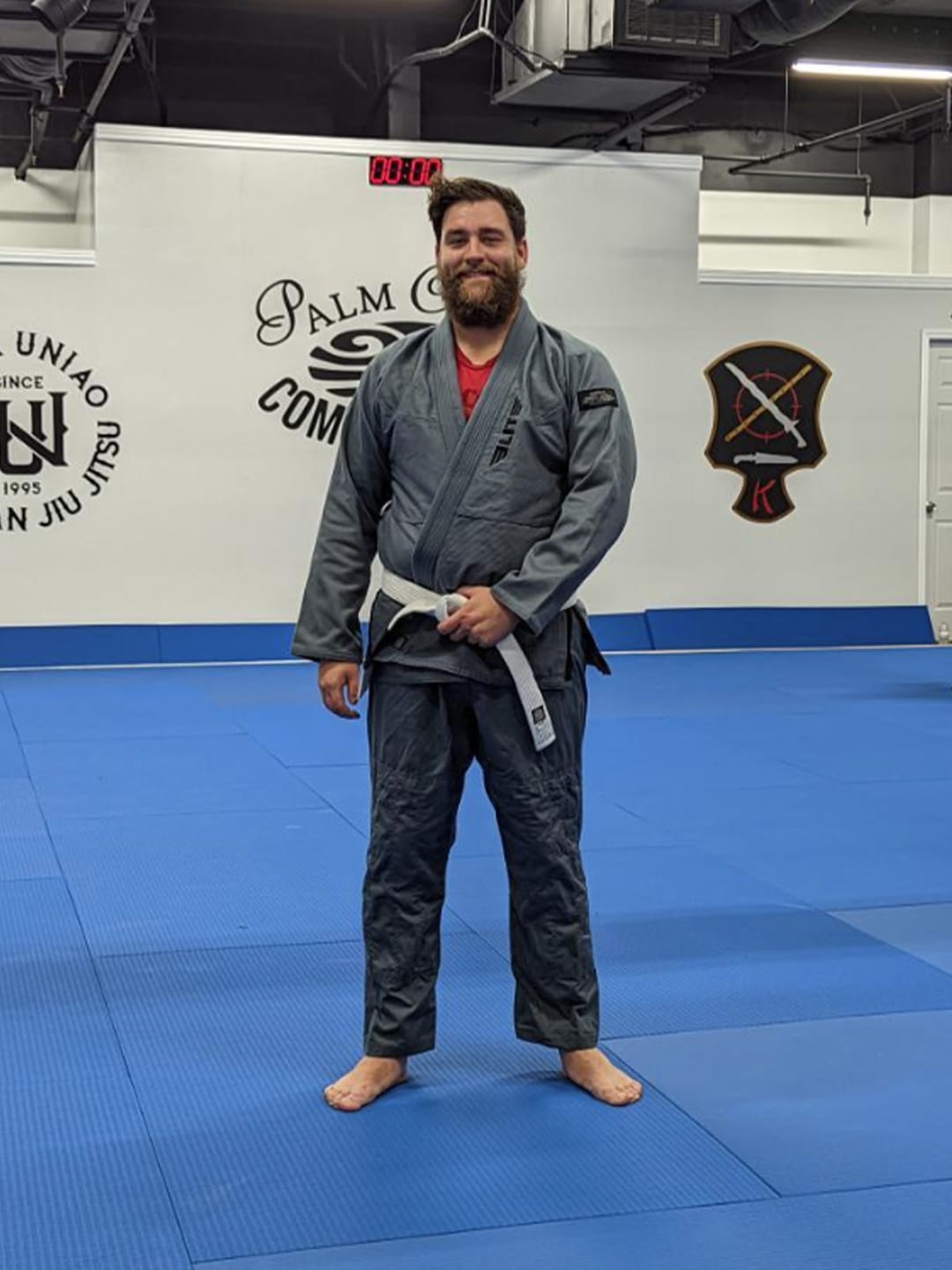 Customer photo review of Core Gray Brazilian Jiu Jitsu Mens BJJ Gi