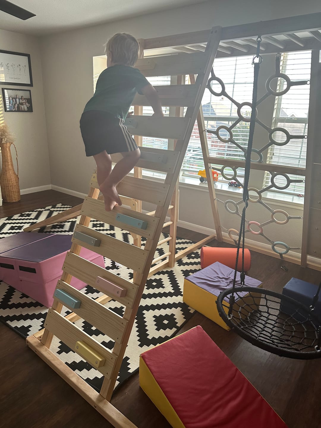 Customer photo review of Sweetgum Indoor Sensory Playset (Jumbo)
