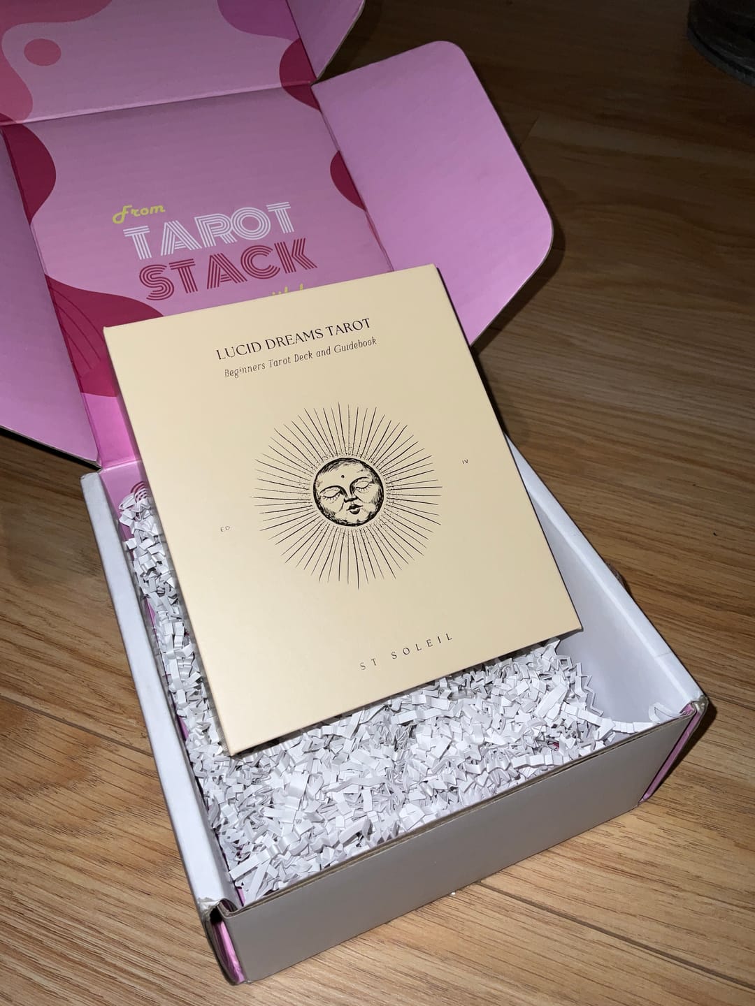 Customer photo review of Lucid Dreams Beginners Tarot • With Keywords™ {EDITION 4}