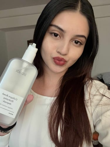 Customer photo review of Bad Skin™ Korean Collagen Bomb Hydrating Ampoule