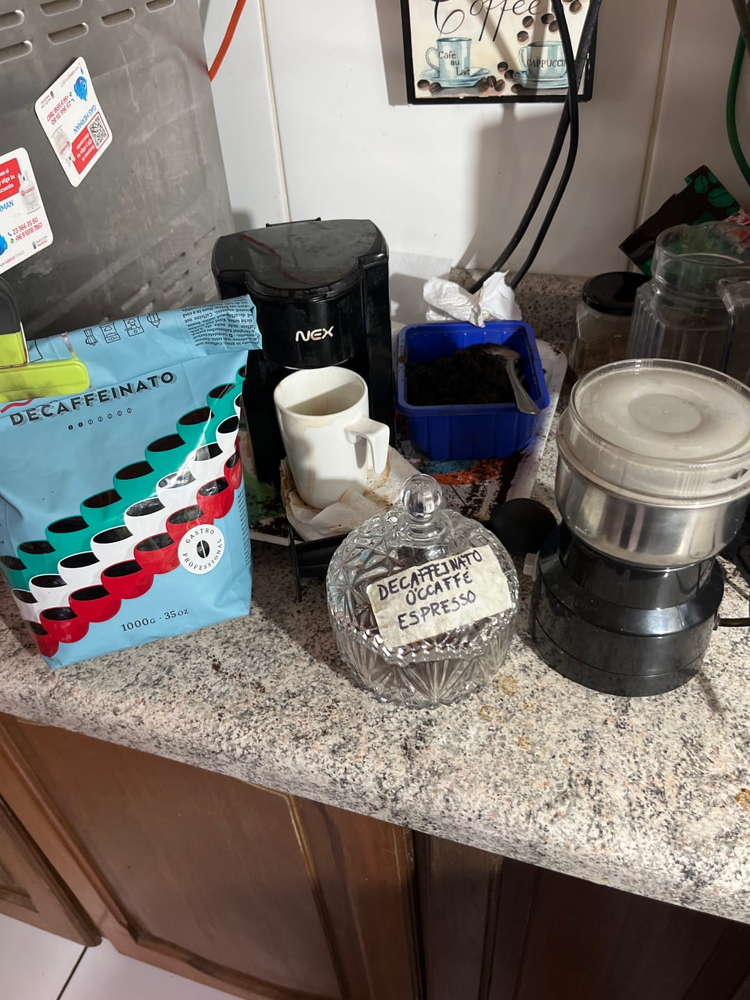 Customer photo review of Occaffe Grano Descafeinado Professional 1kg