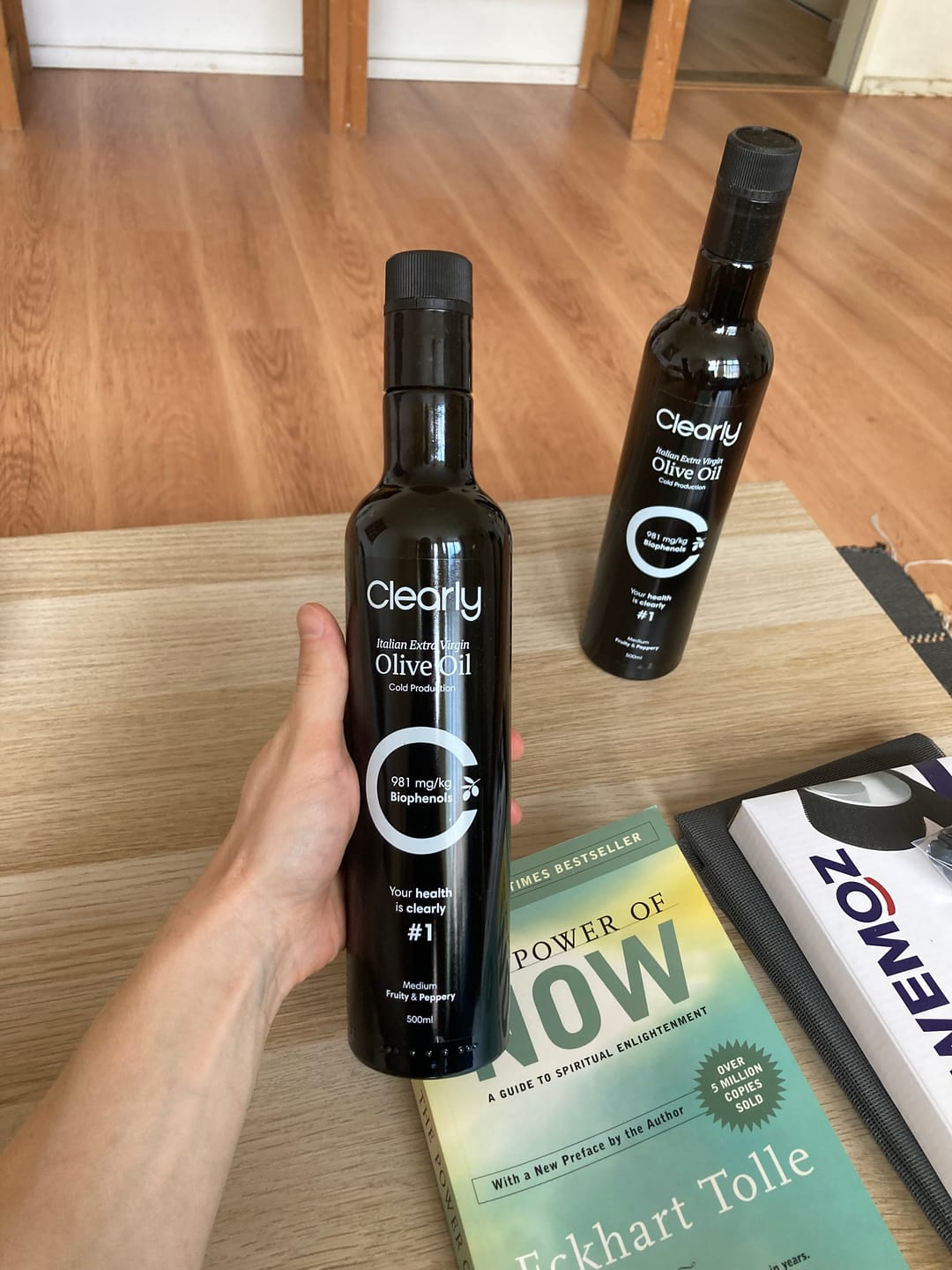 Customer photo review of Extra Virgin Olive Oil