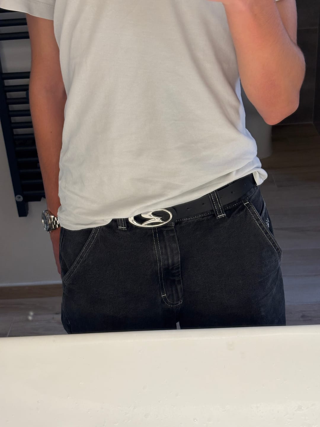 Customer photo review of Ceinture streetwear