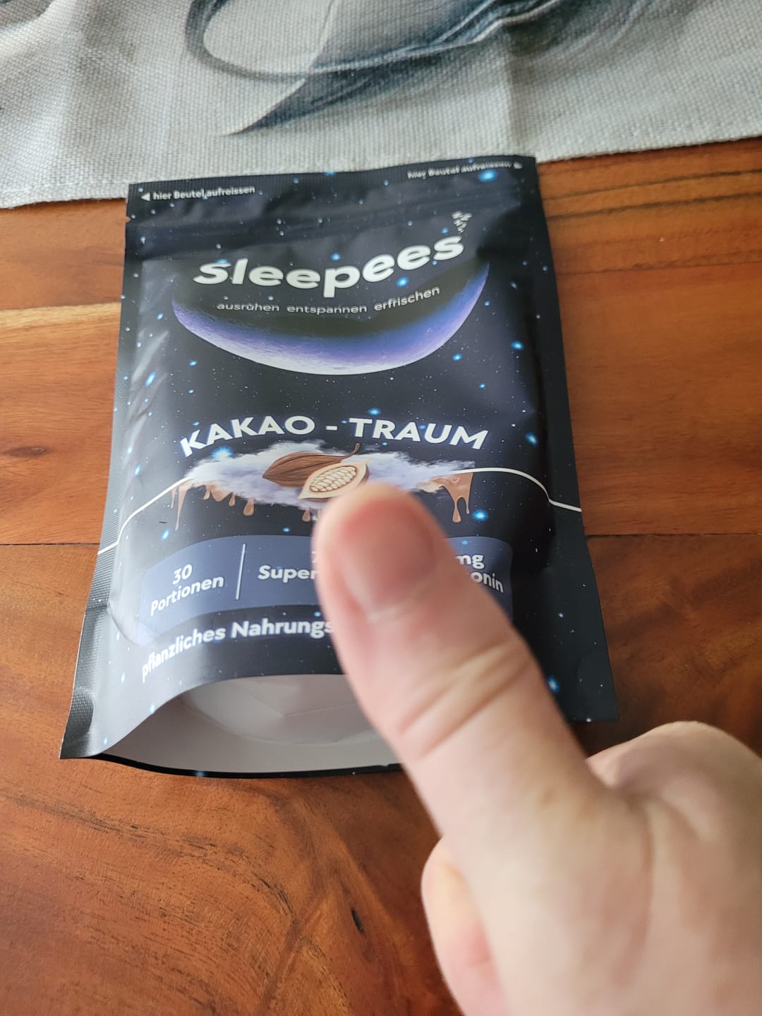 Customer photo review of Kakaotraum - veganes Schlafwunder