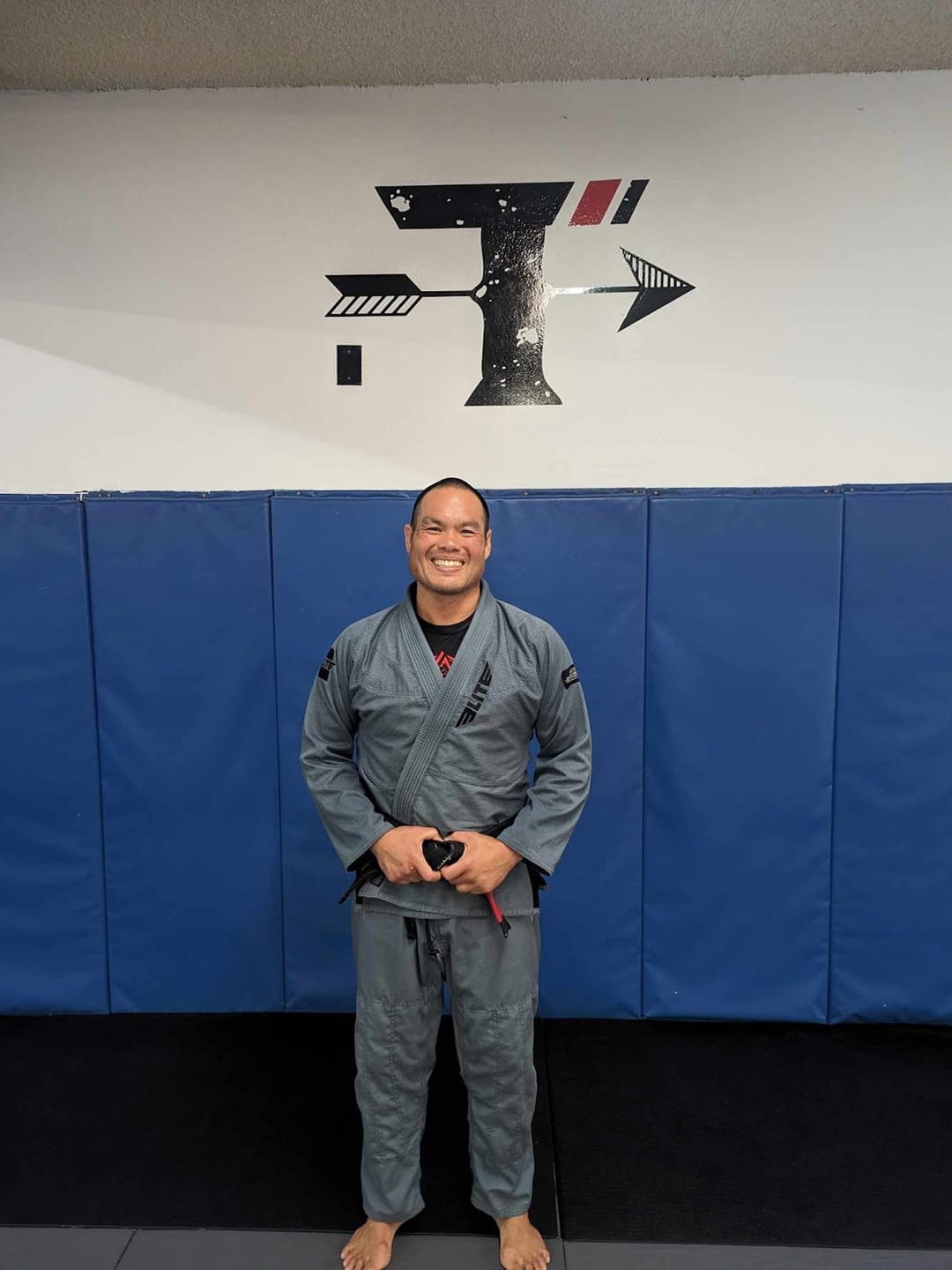 Customer photo review of Core Gray Brazilian Jiu Jitsu Mens BJJ Gi