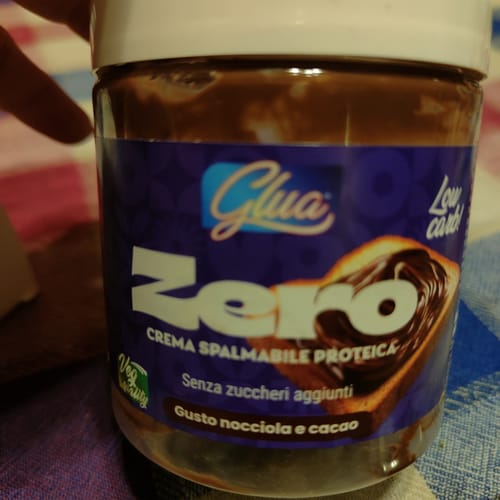 Customer photo review of Crema proteica gusto nocciola e cacao