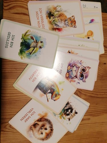 Customer photo review of Affirmationskarten (GRATIS)