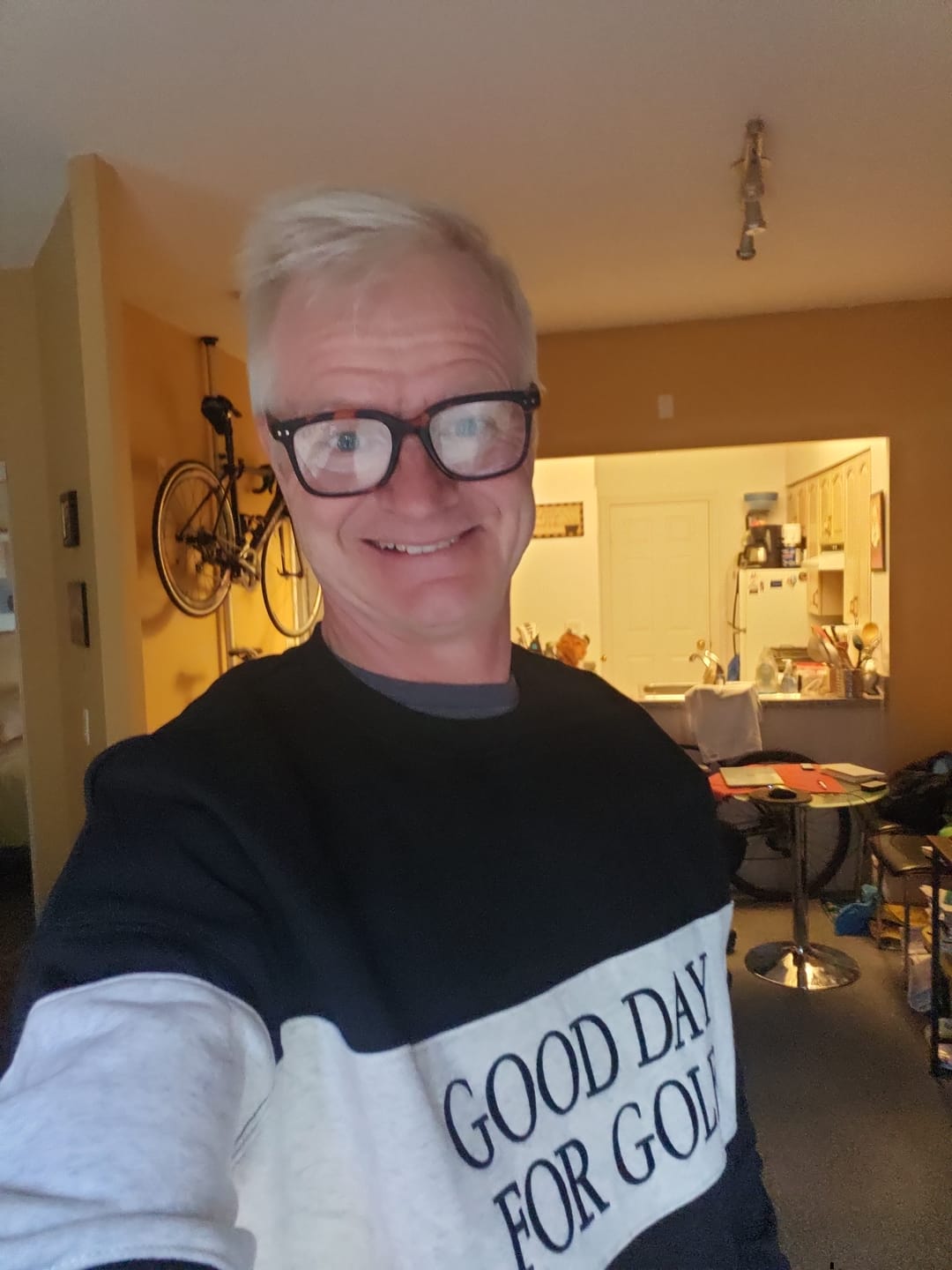 Customer photo review of Good Day for Golf Crewneck