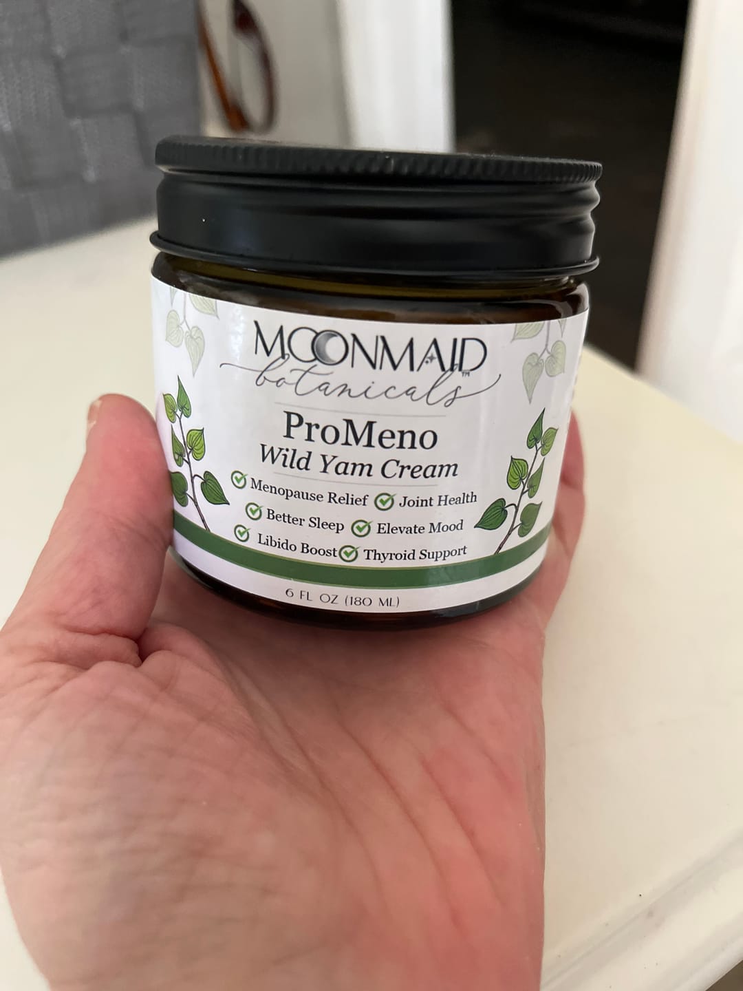 Customer photo review of ProMeno Women's Wild Yam Cream (6oz)