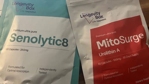 Customer photo review of MitoSurge Urolithin A Supplement