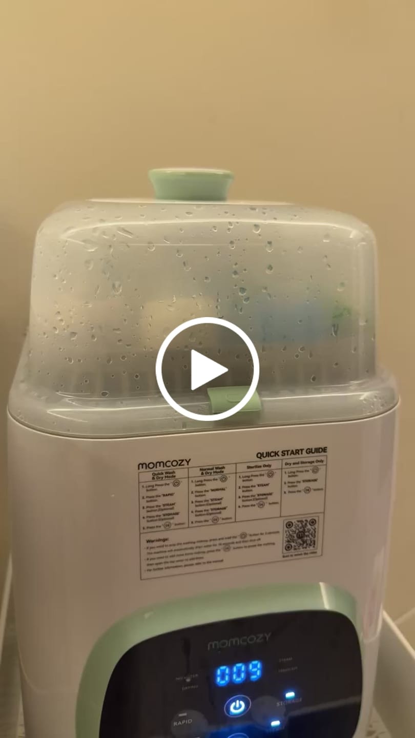 Customer video review of Momcozy KleanPal Pro Baby Bottle Washer