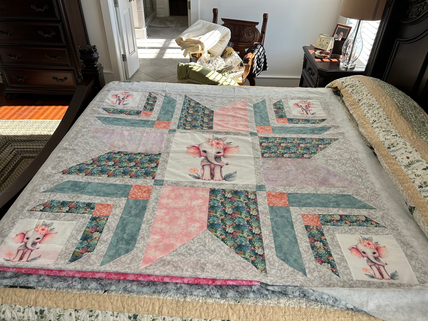 Customer photo review of Succulents & Cacti Pattern #7 Fabric
