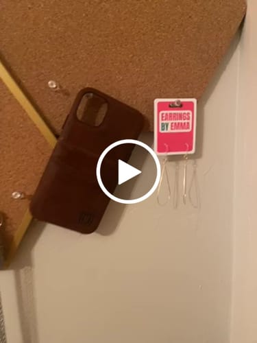 Deseret B. review of Teardrop Safety Pin Dangles Hypoallergenic Earrings for Sensitive Ears Made with Plastic Posts image 1 out of 1