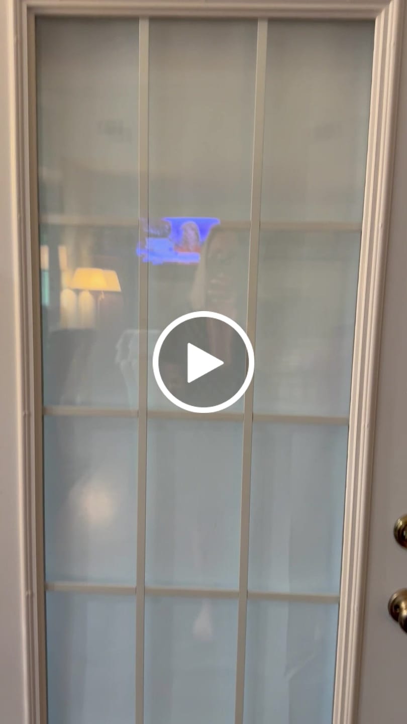 Customer video review of Grills Between Glass 15 Lite Glass and Frame Kit (Full Lite)