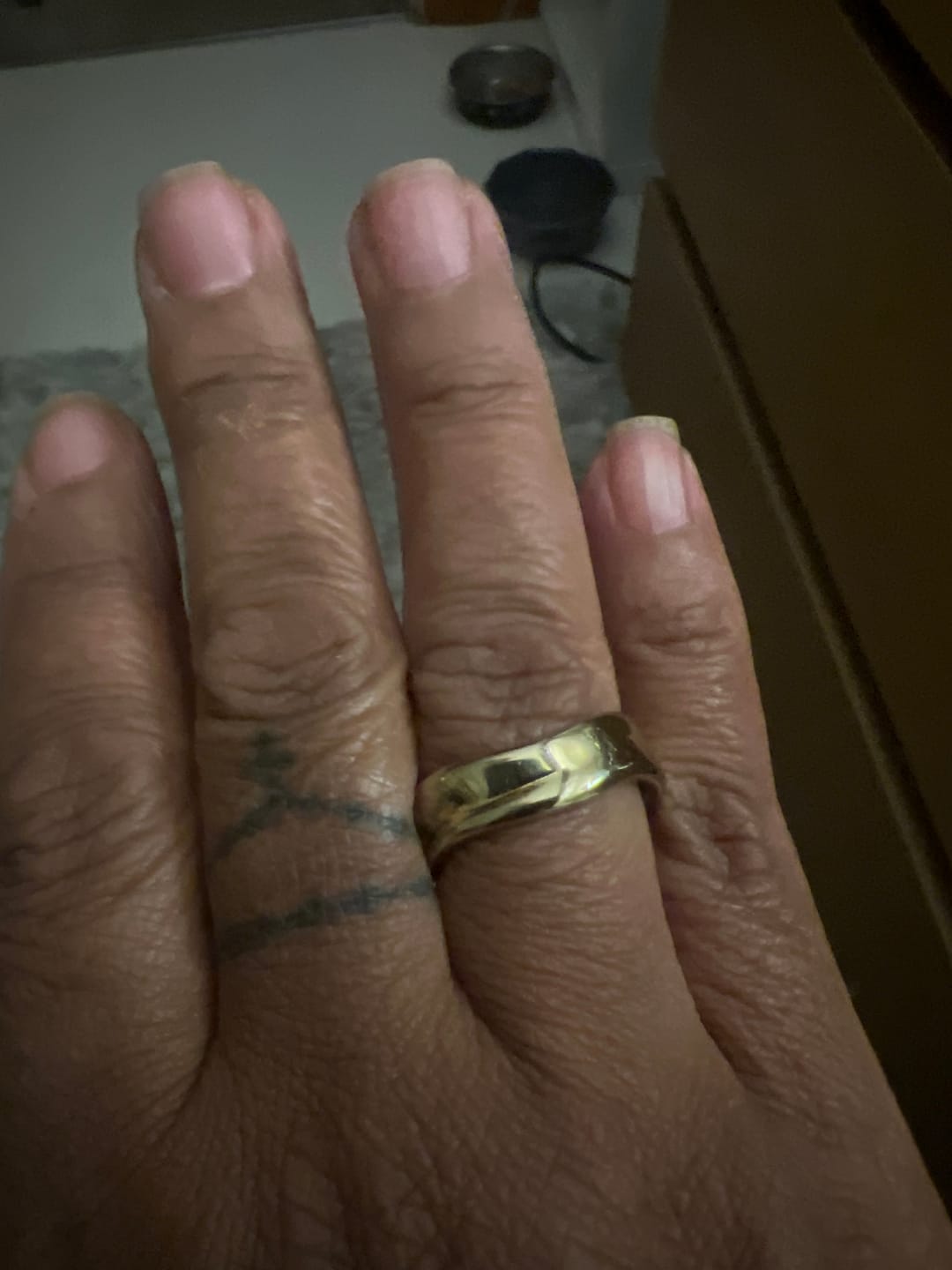 Customer photo review of Molten Slim Ring