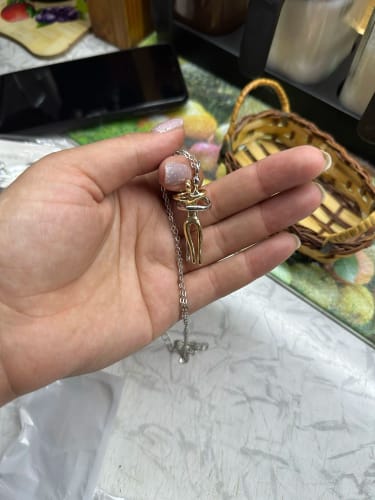 Customer photo review of Collar Abrazo Eterno