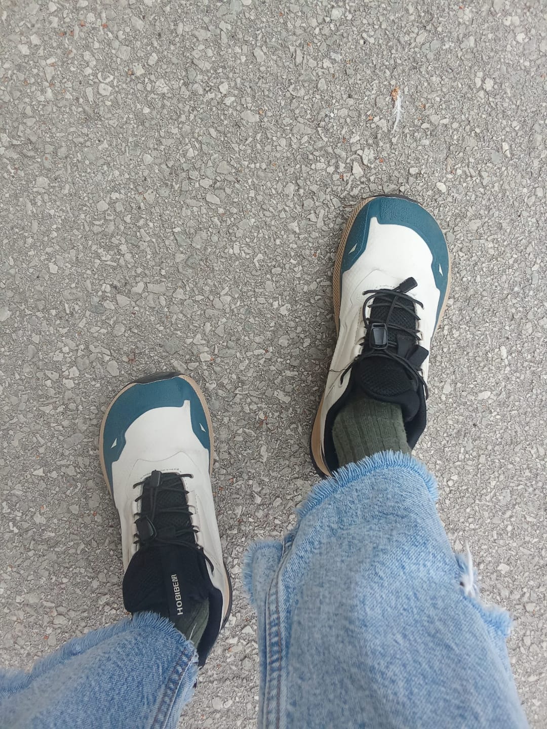 Customer photo review of Stratus - Wide Toe Sneakers