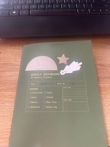 Customer photo review of [NEW] Weekly Dashboard