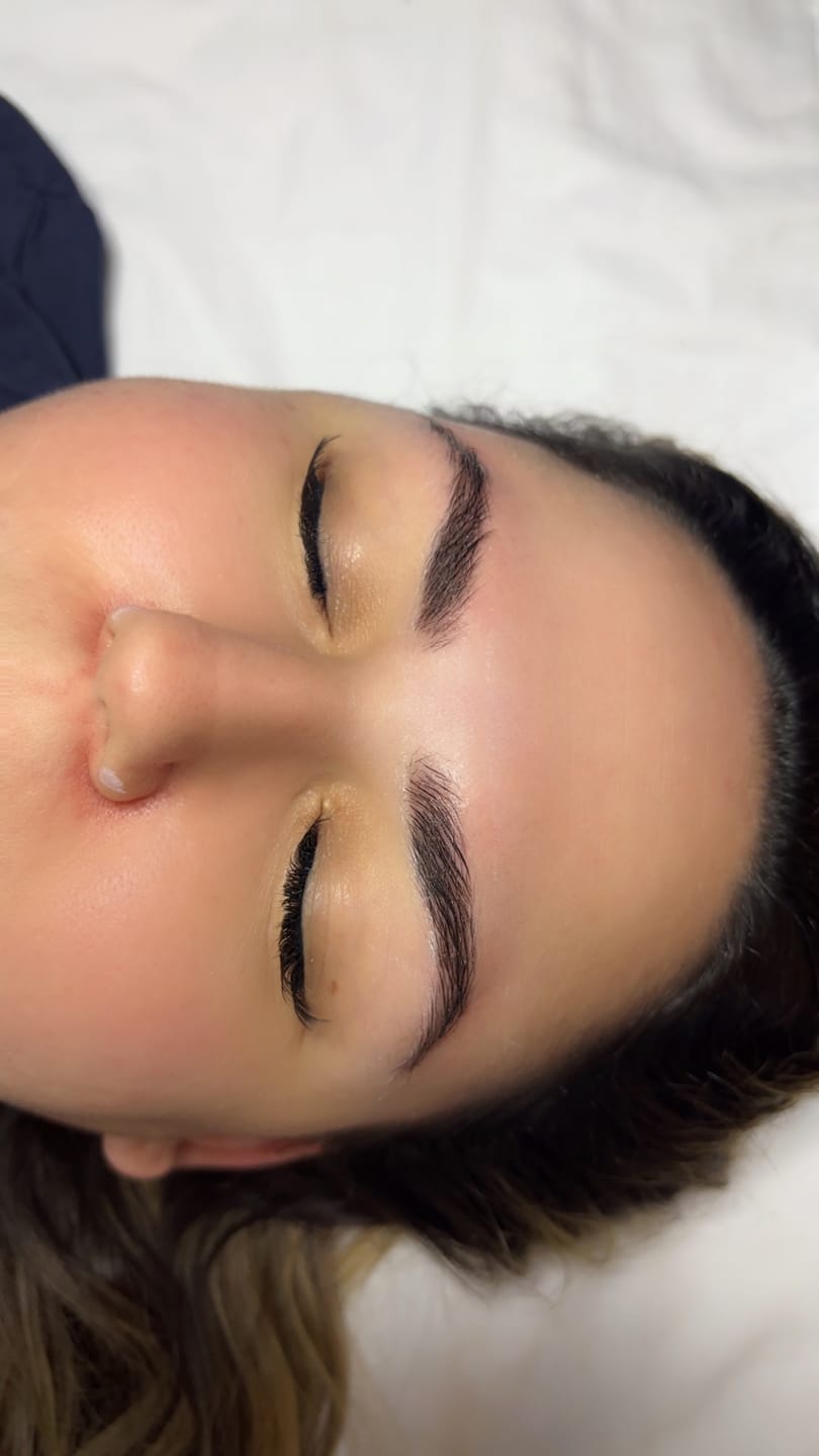 Customer photo review of Hybrid Stain and Eyebrow Lamination