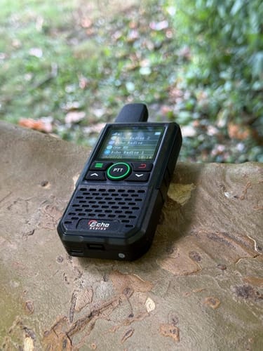 Customer photo review of Echo Radios PTT Walkie-Talkie