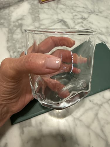 Customer photo review of Crumple - Japanese Whisky Glass