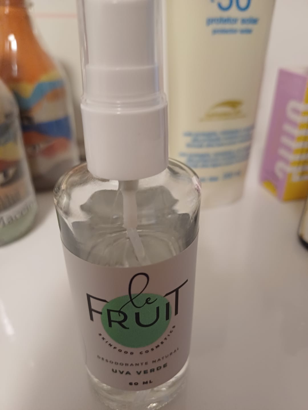 Customer photo review of Desodorante Diário