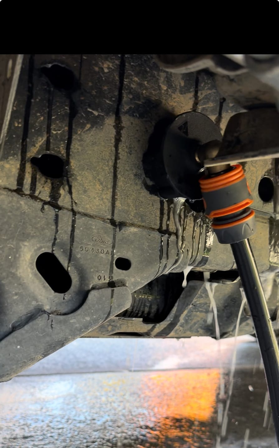 Customer photo review of SandblastkitPro™ Chassis Cleaner Flusher Kit