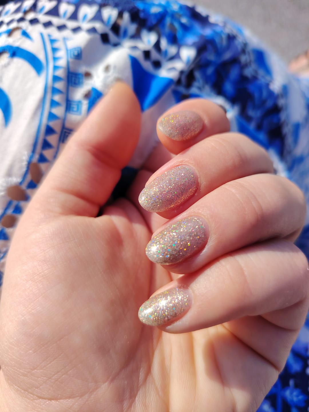 Customer photo review of Smalto Semipermanente LCI - Shimmer Gold