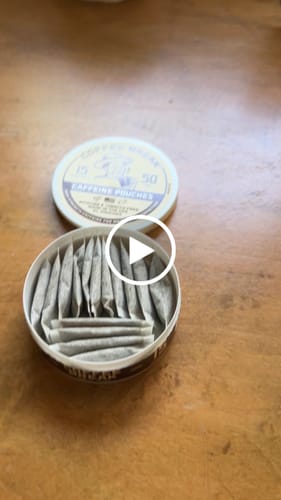 Customer video review of Coffee Break Caffeine Pouches