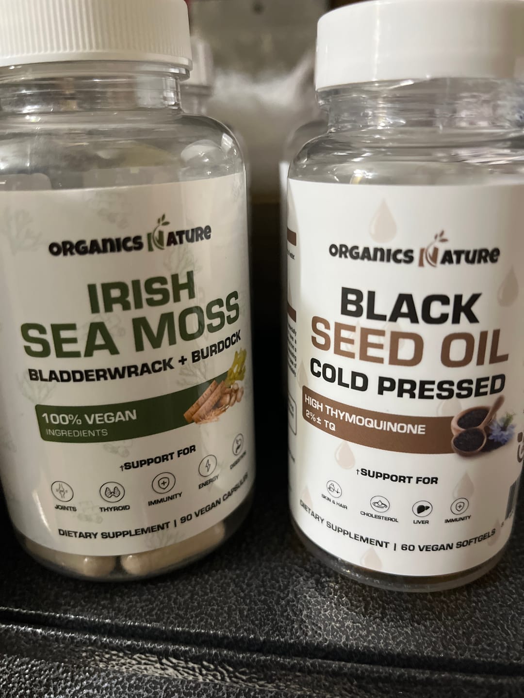 Customer photo review of Black Seed Oil Capsules Cold Pressed