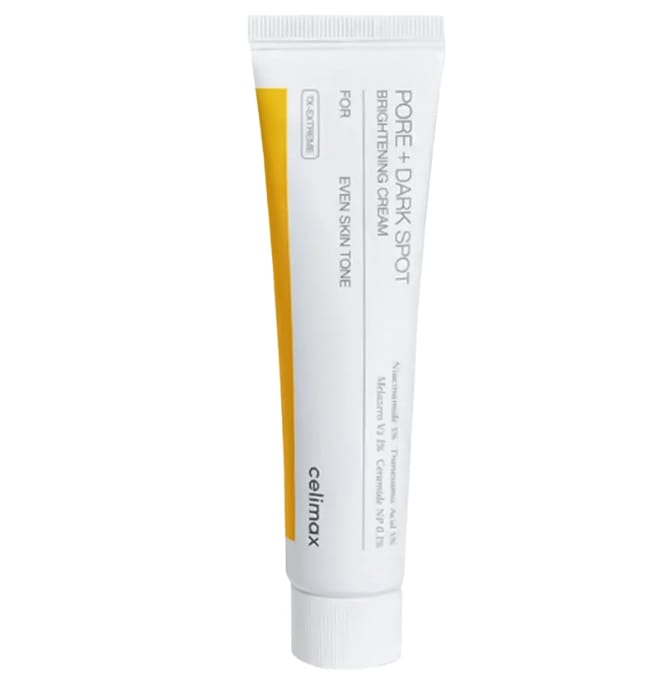 Customer photo review of Krēms ādas toņa un reljefa izlīdzināšanai Celimax Pore+Dark Spot Brightening Cream