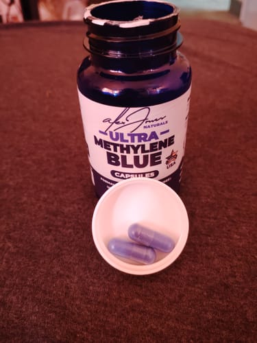 Customer photo review of 🔵 Ultra Methylene Blue Capsules