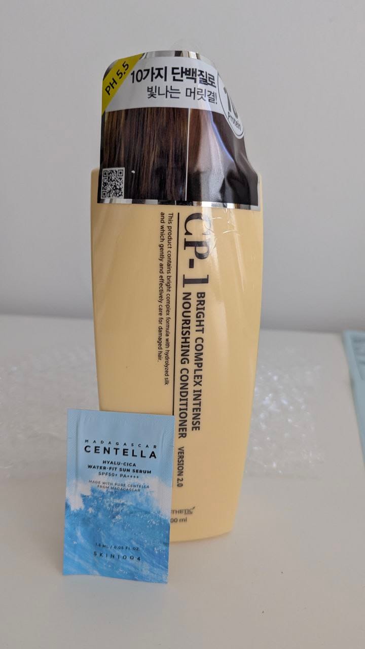 Customer photo review of Intensīvi mitrinošs kondicionieris matiem CP-1 Bright Complex Intense Nourishing Conditioner Version 2.0