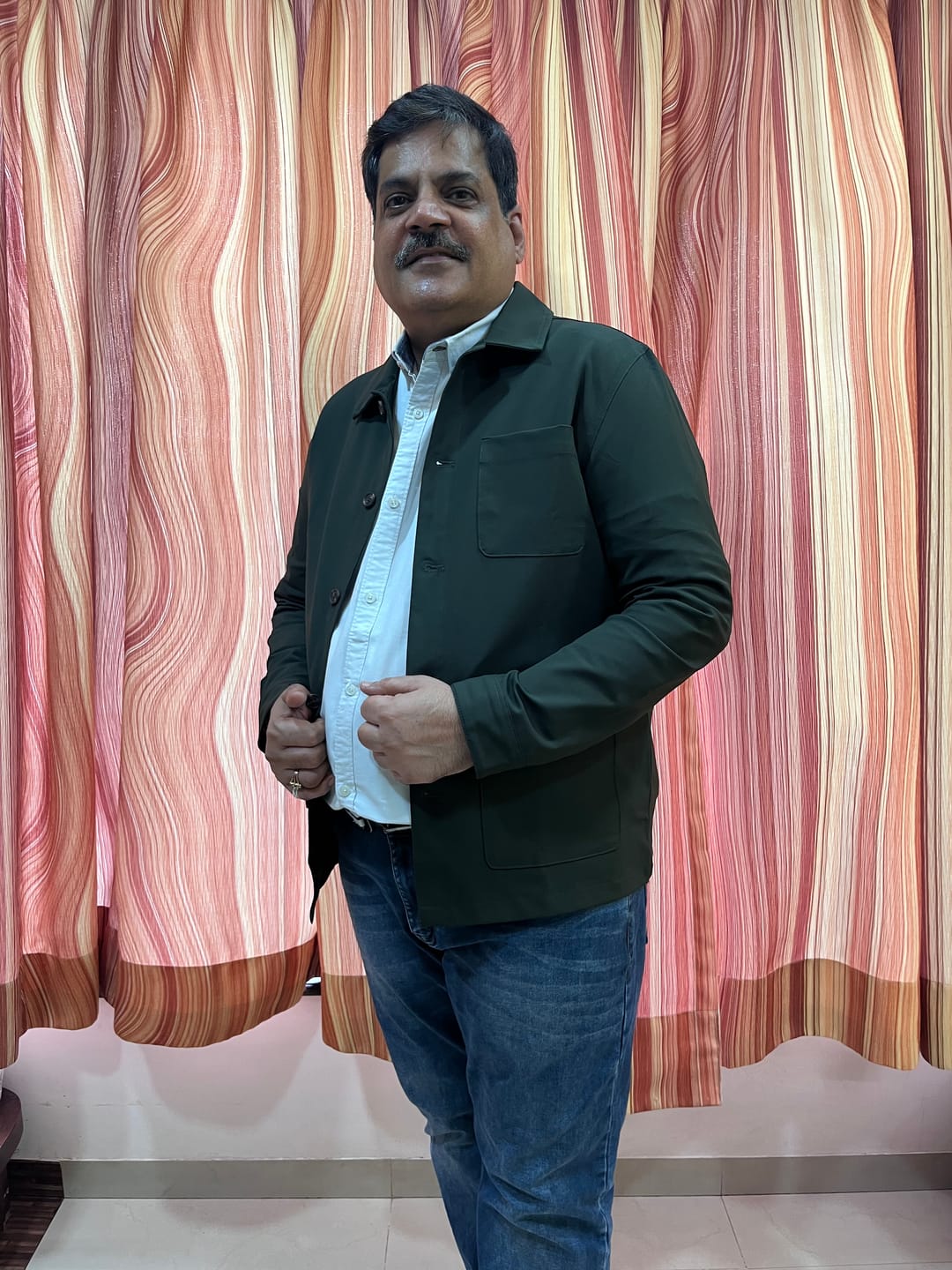 Customer photo review of Hyperflex Work Shacket