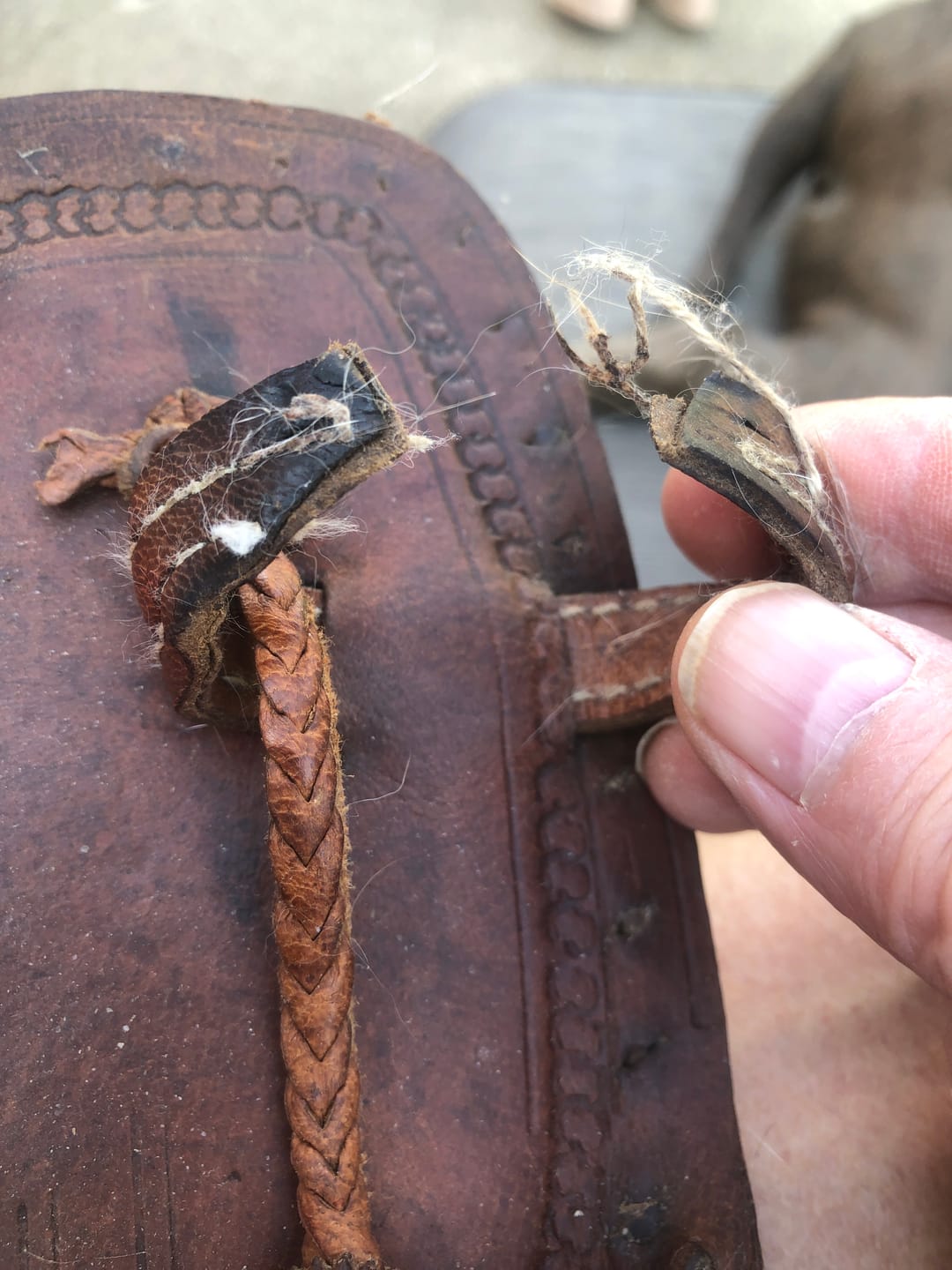 Customer photo review of Water Buffalo Sandals