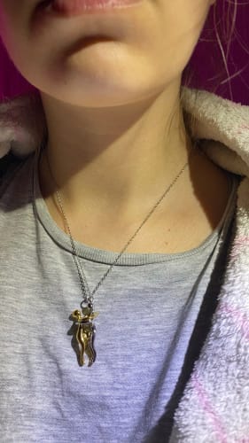 Customer photo review of Collar Abrazo Eterno