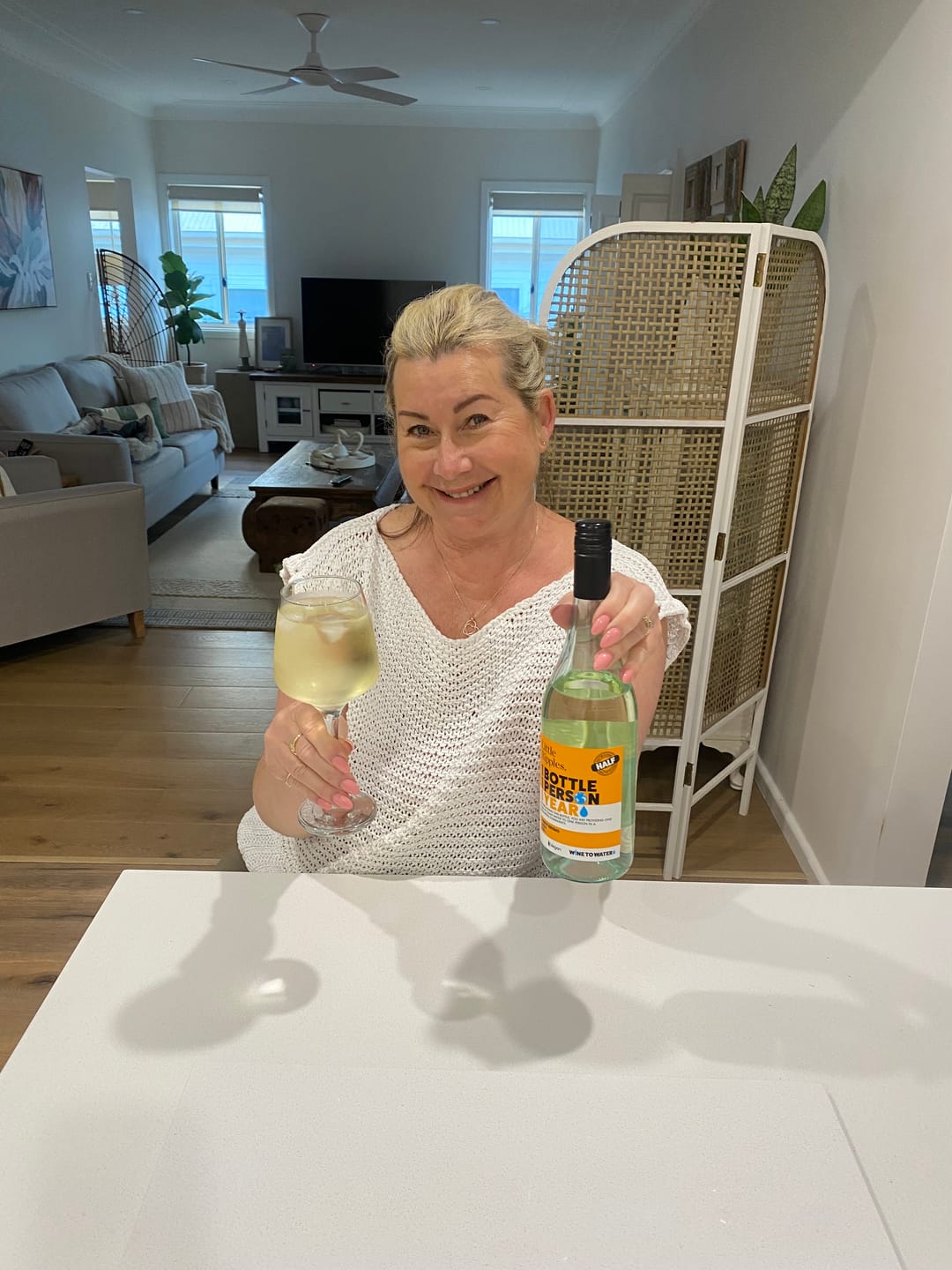 Customer photo review of Low Alcohol Pinot Grigio - 6pk