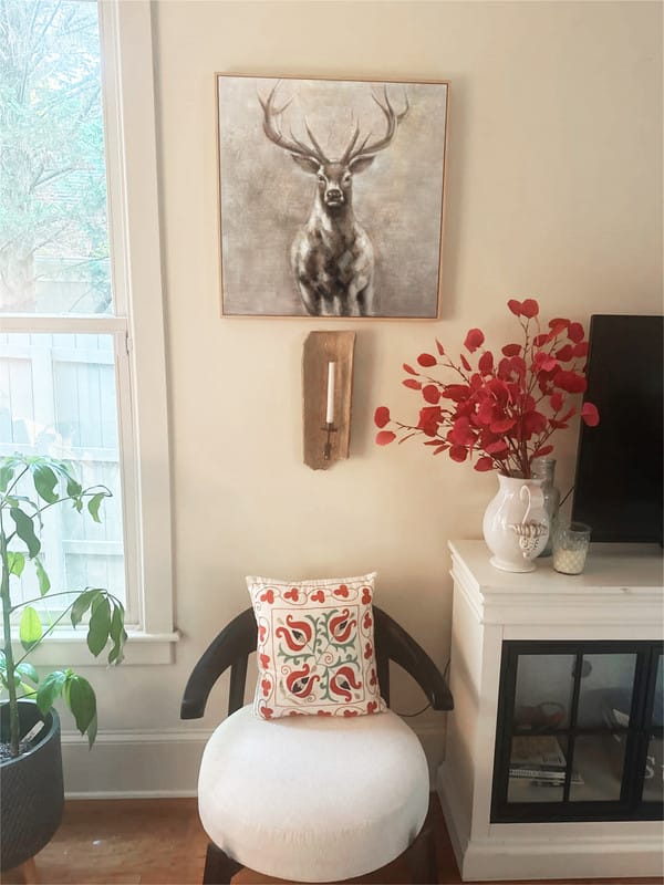 Customer photo review of Animal Canvas Art Painting #AC002