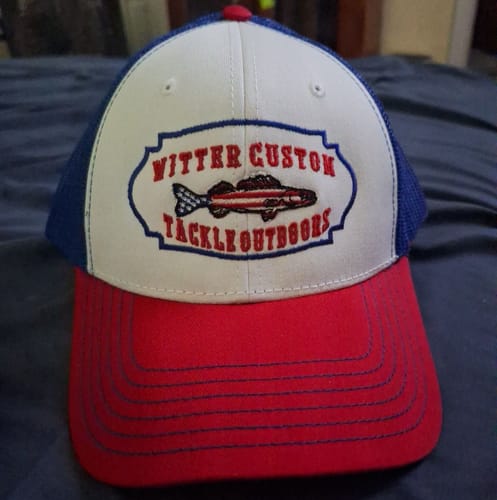 Customer photo review of [12 Pack] Embroidered Trucker Hats