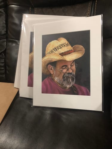 Customer photo review of 8x10 Matting Package Print